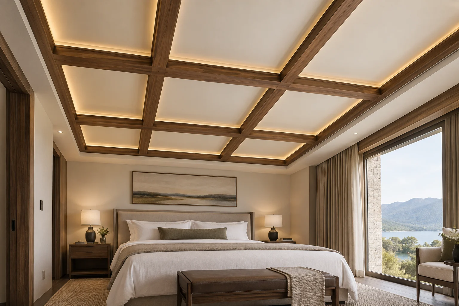 Veneer and Timber — Walnut Coffers — C5-CL-HT-GR-005