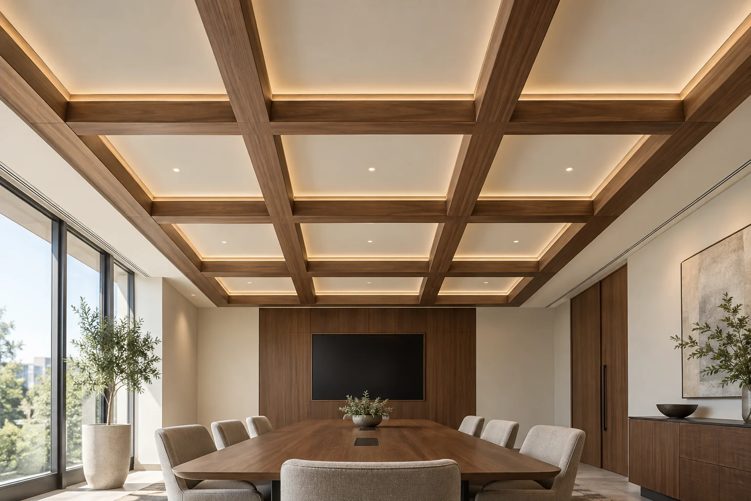 Veneer and Timber — Walnut Coffers — C5-CL-OF-CF-005
