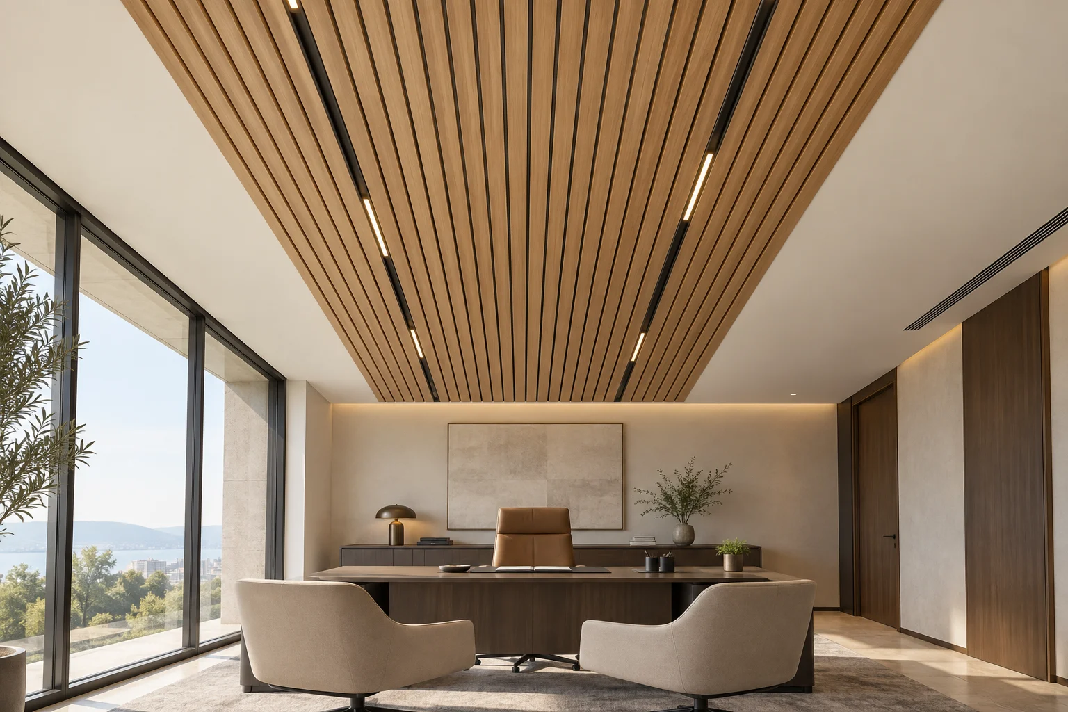 Veneer and Timber — Linear Oak — C5-CL-OF-EX-003