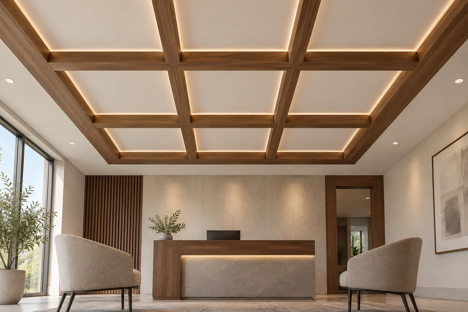 Veneer and Timber — Walnut Coffers — C5-CL-OF-RC-005