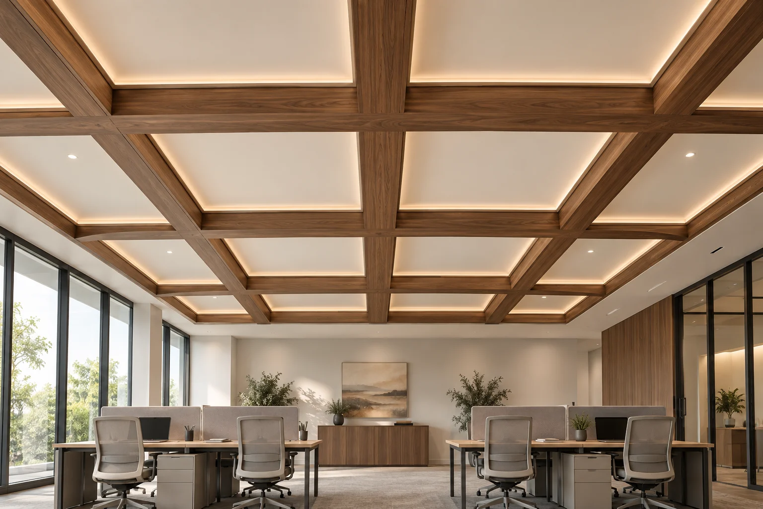 Veneer and Timber — Walnut Coffers — C5-CL-OF-WS-005