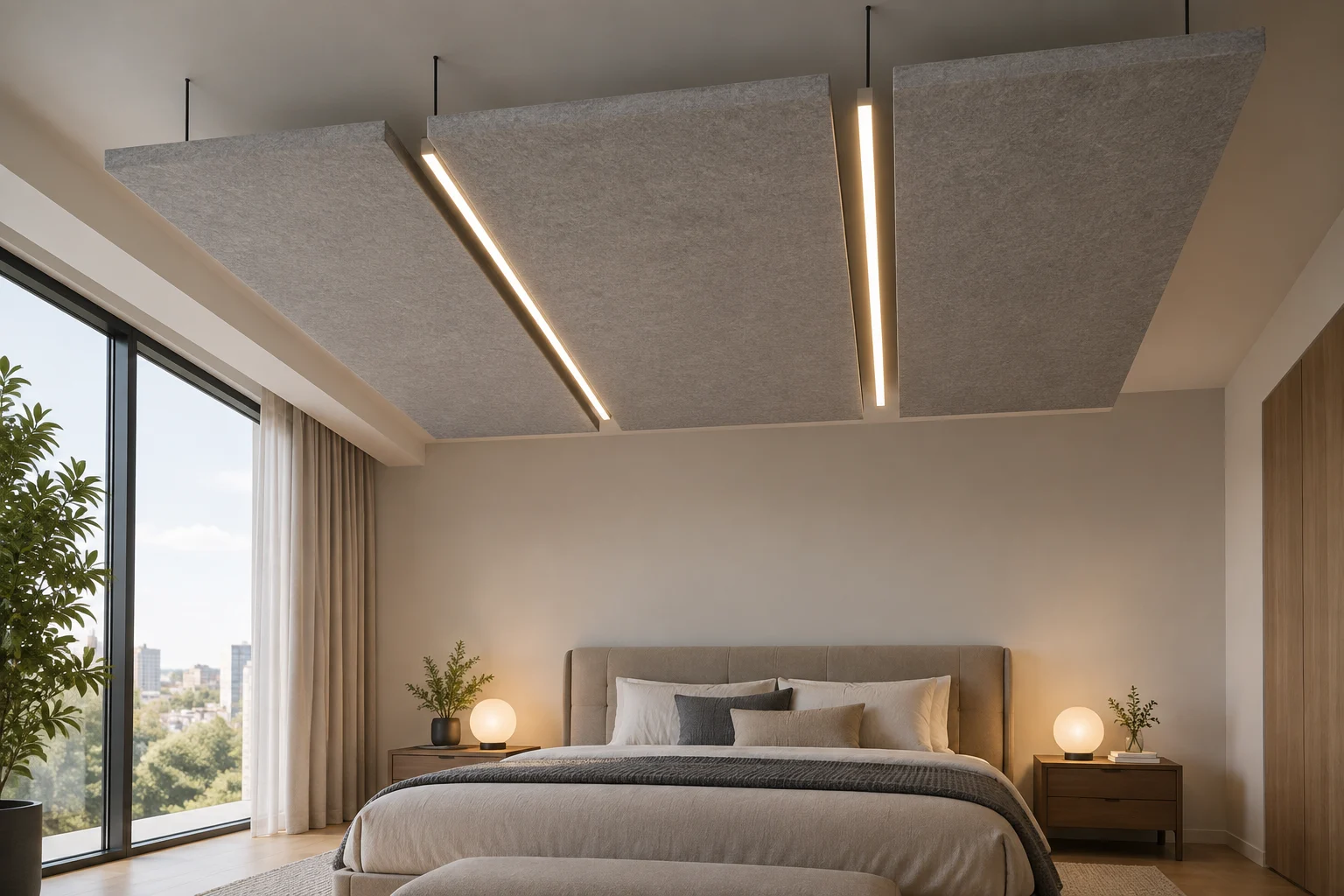 Acoustic Ceiling — Acoustic Islands — C5-CL-RS-BR-006