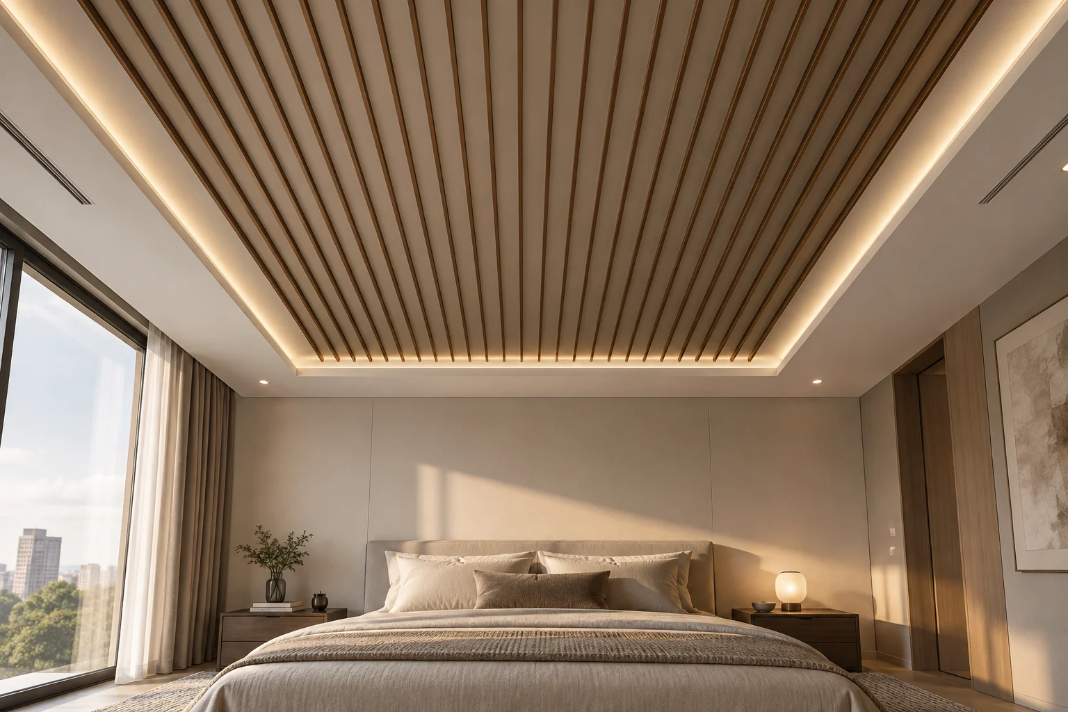 Metal Ceiling — Bronze Rhythm — C5-CL-RS-BR-007