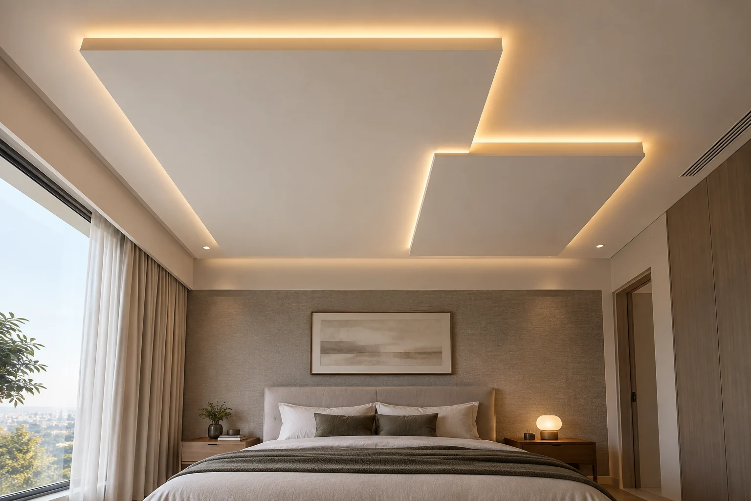 Decorative Gypsum — Offset Planes — C5-CL-RS-BR-008