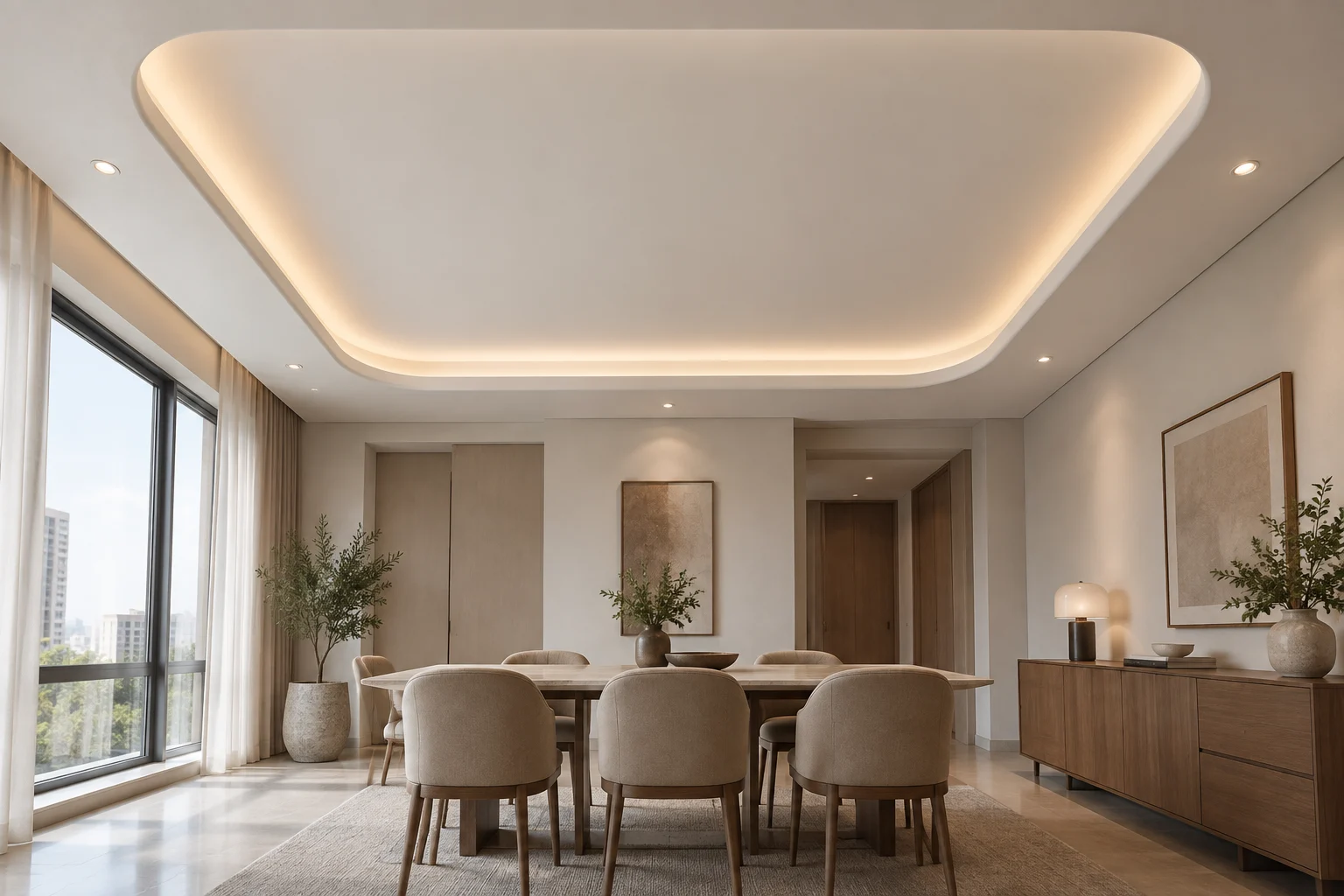 Decorative Gypsum — Soft Radius — C5-CL-RS-DN-004
