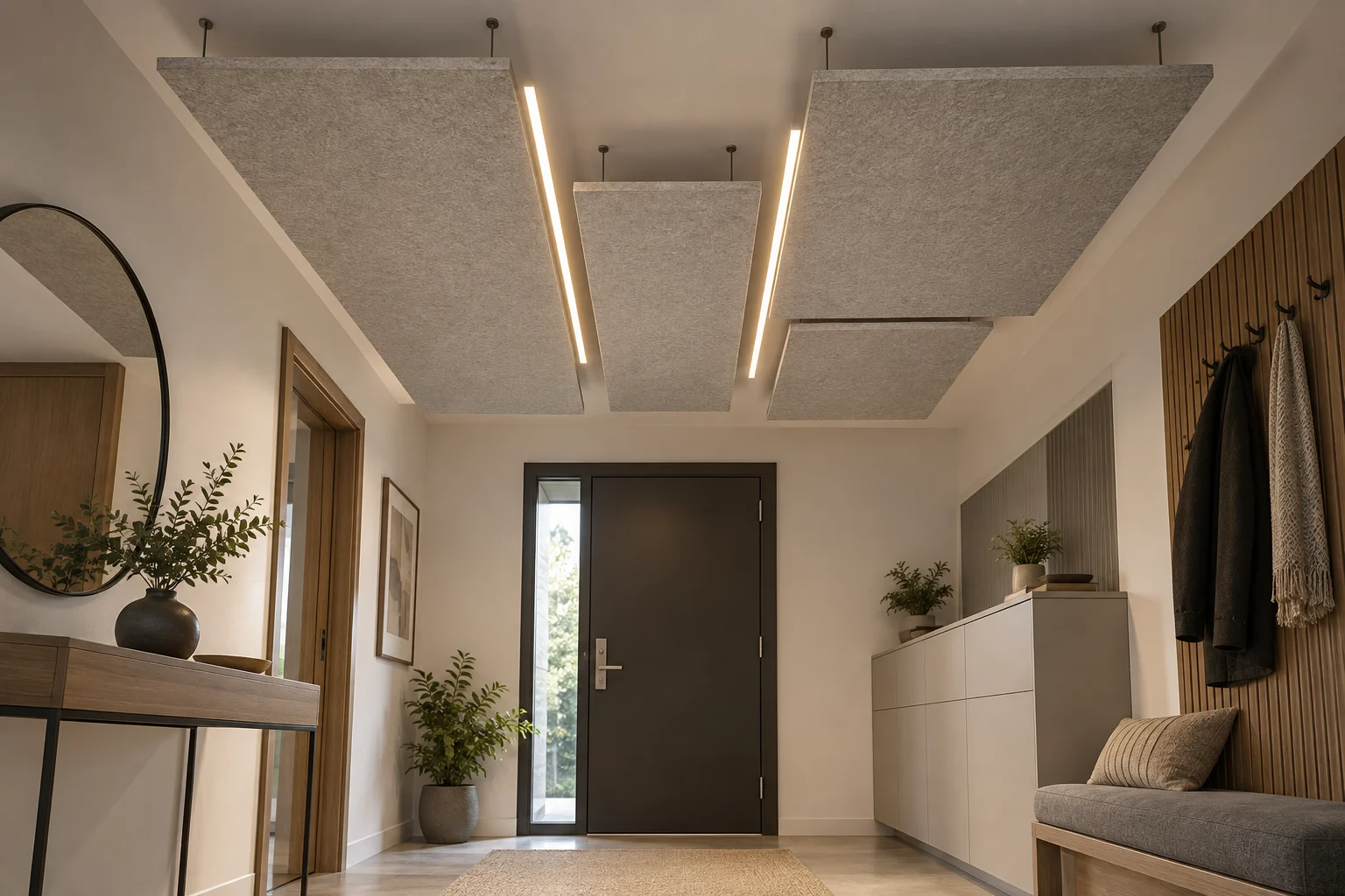 Acoustic Ceiling — Acoustic Islands — C5-CL-RS-FY-006