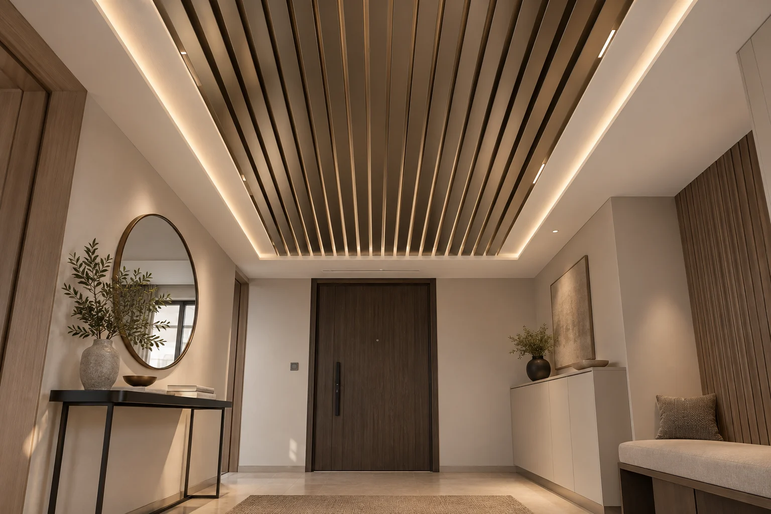Metal Ceiling — Bronze Rhythm — C5-CL-RS-FY-007