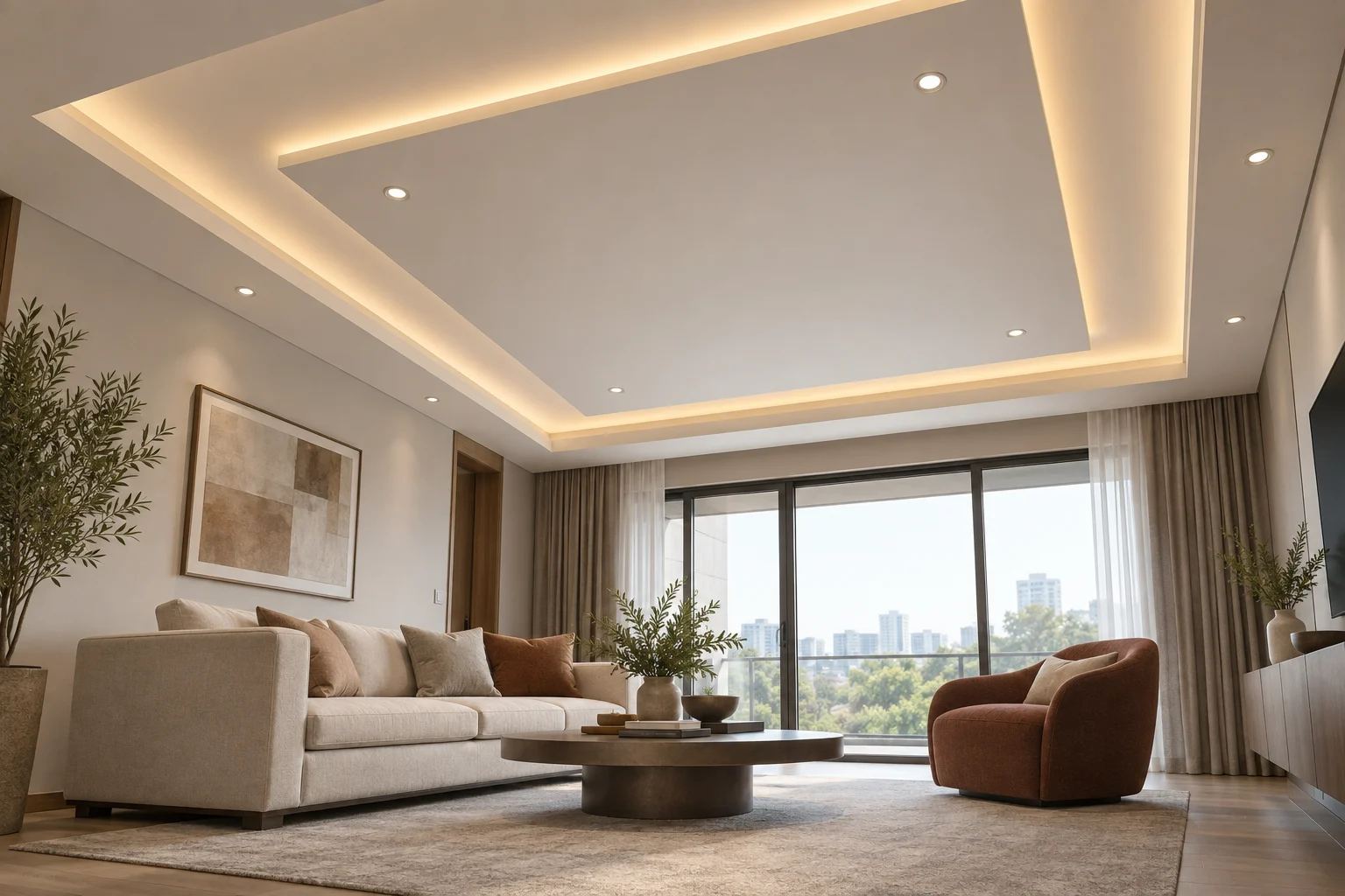 Decorative Gypsum — Floating Cove — C5-CL-RS-LV-002