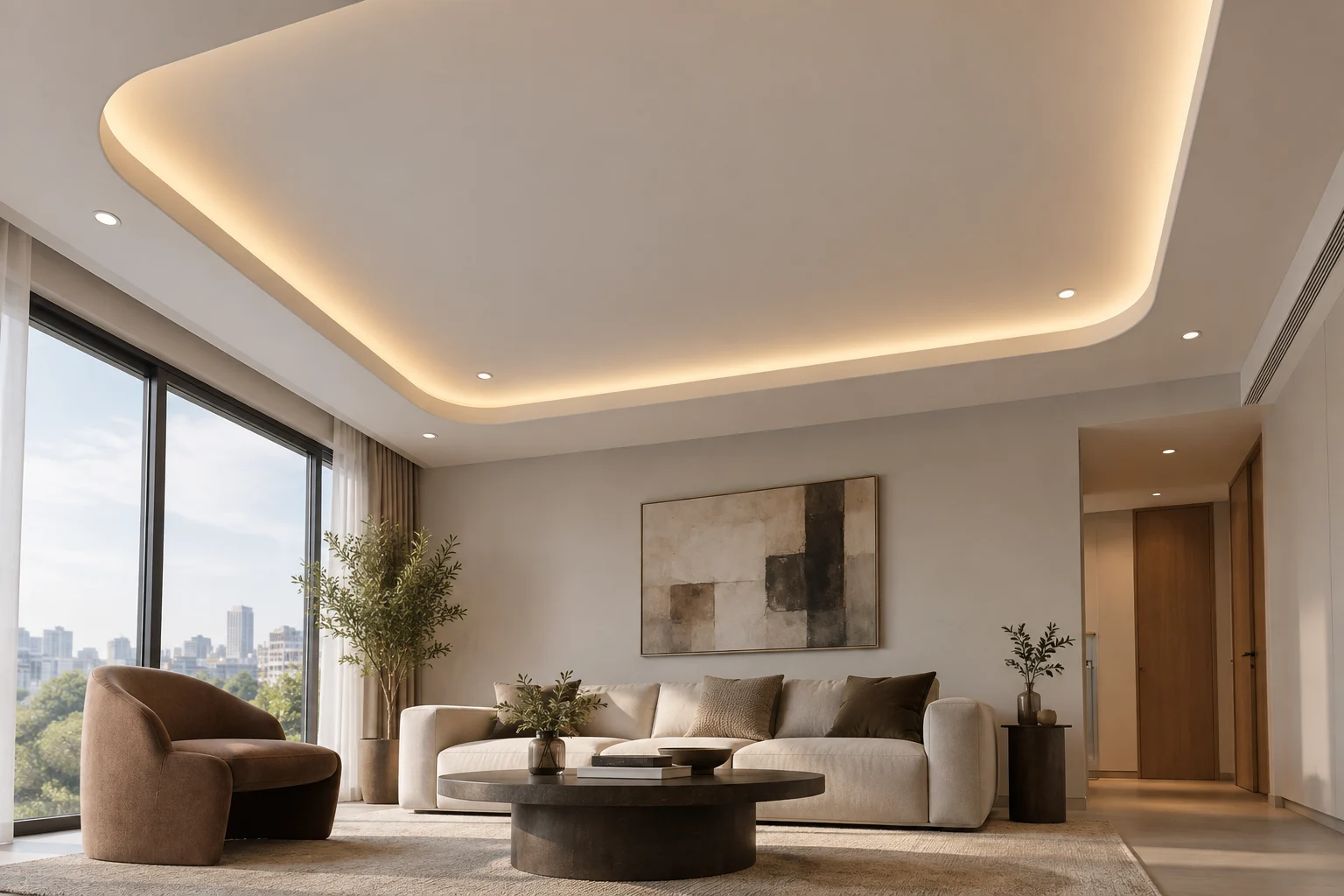 Decorative Gypsum — Soft Radius — C5-CL-RS-LV-004