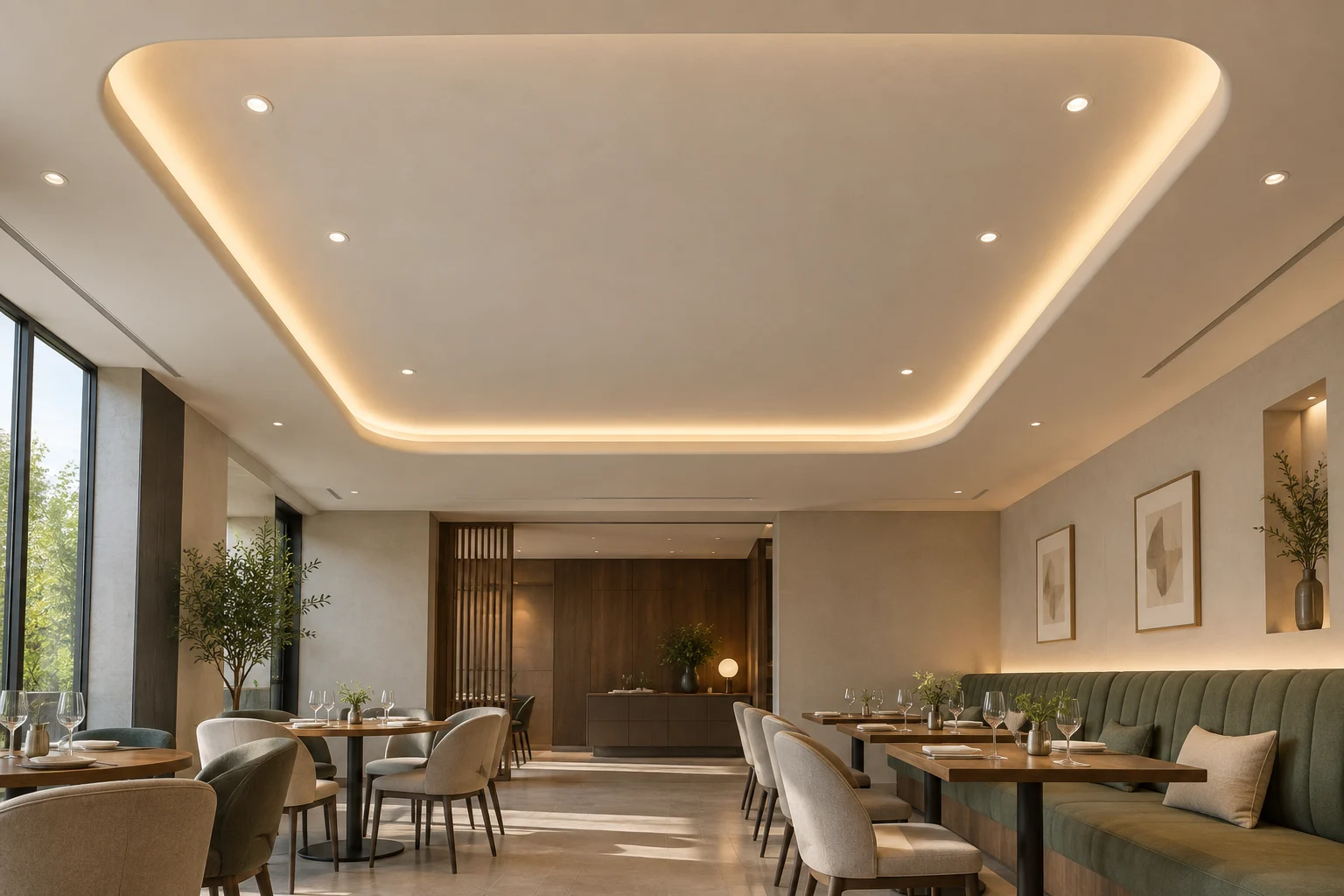 Decorative Gypsum — Soft Radius — C5-CL-RT-DN-004