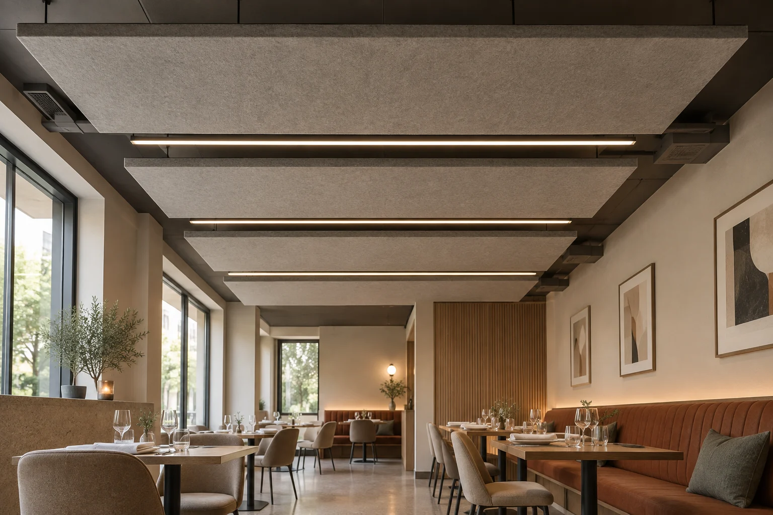 Acoustic Ceiling — Acoustic Islands — C5-CL-RT-DN-006