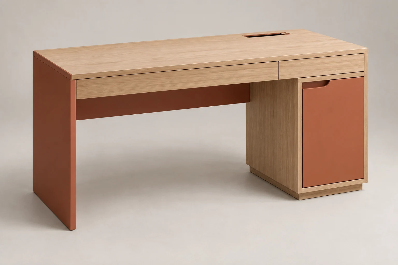 Writing Desk — Terracotta — C5-HT-DS-007