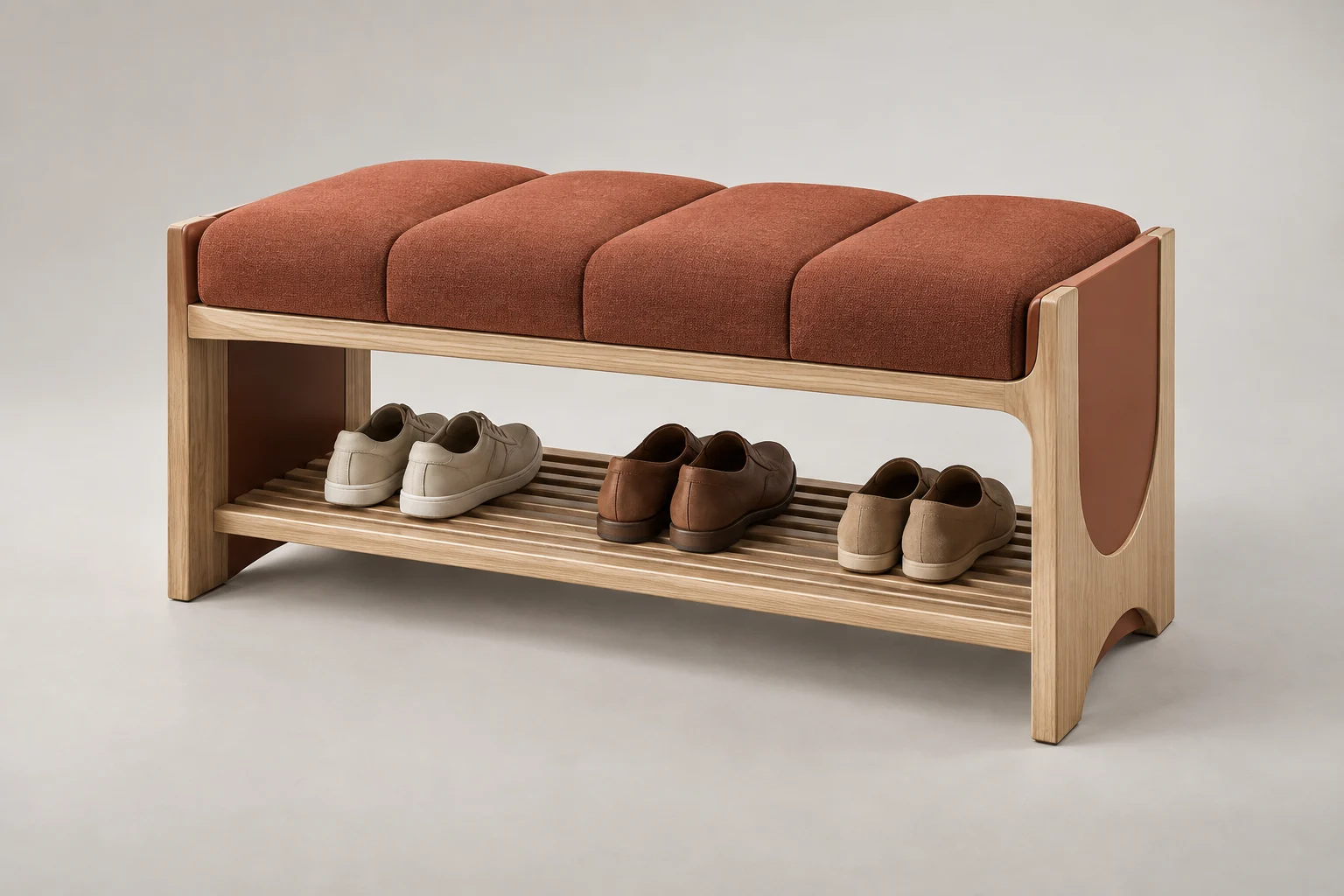 Luggage Bench — Terracotta — C5-HT-LD-007