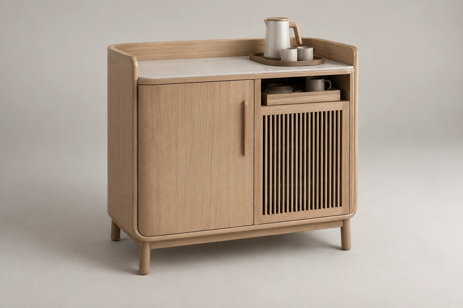 Minibar Cabinet — Japandi — C5-HT-MB-006