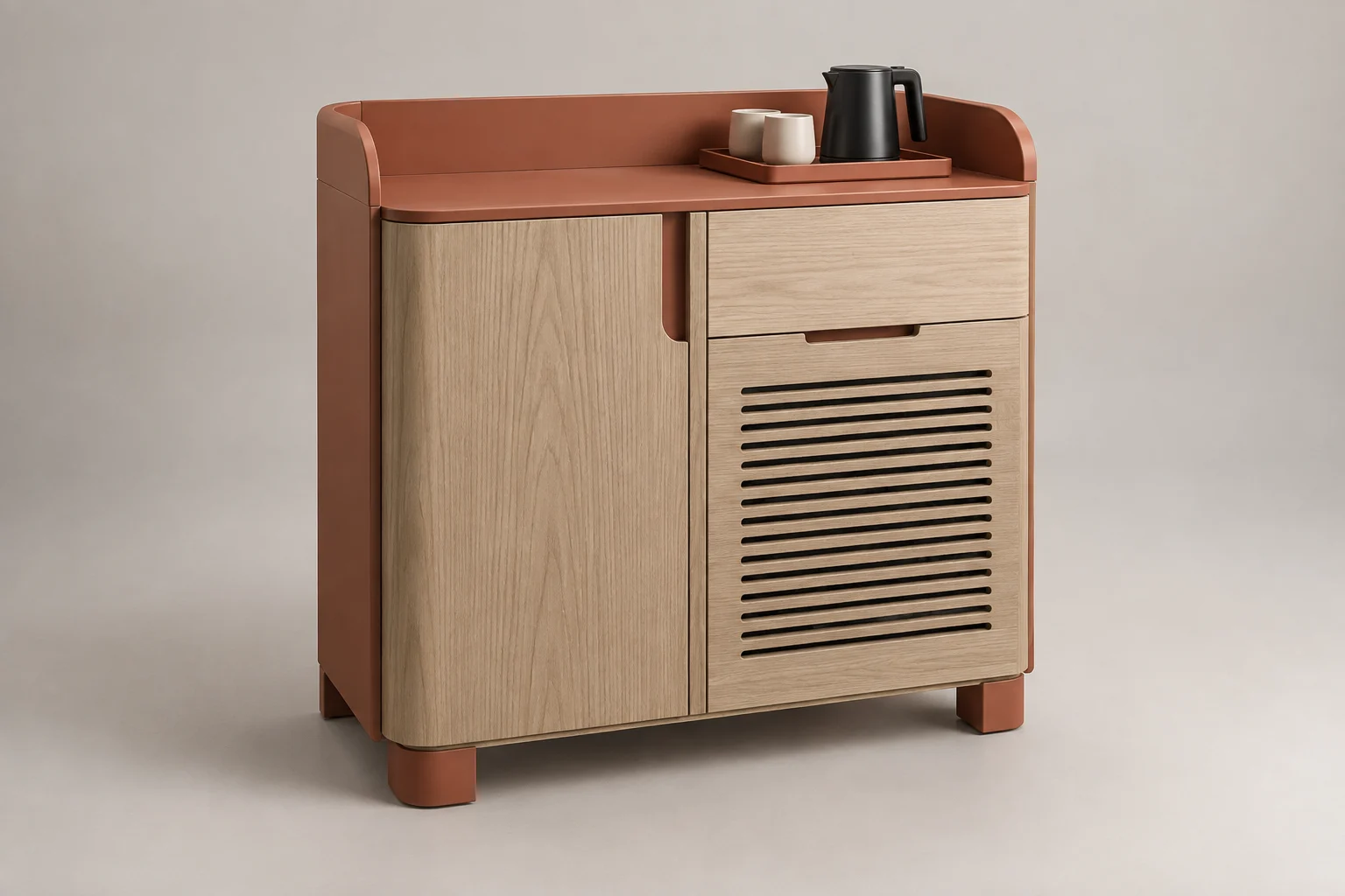 Minibar Cabinet — Terracotta — C5-HT-MB-007