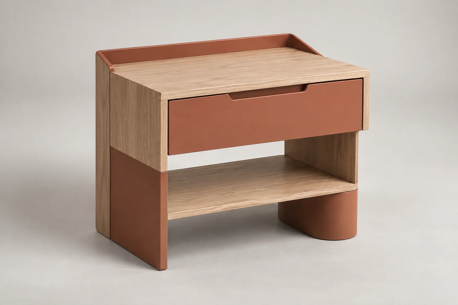 Bedside Table — Terracotta — C5-HT-NS-007