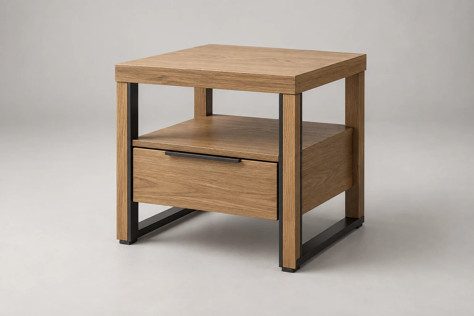 Side Table — Linear Oak — C5-HT-ST-001