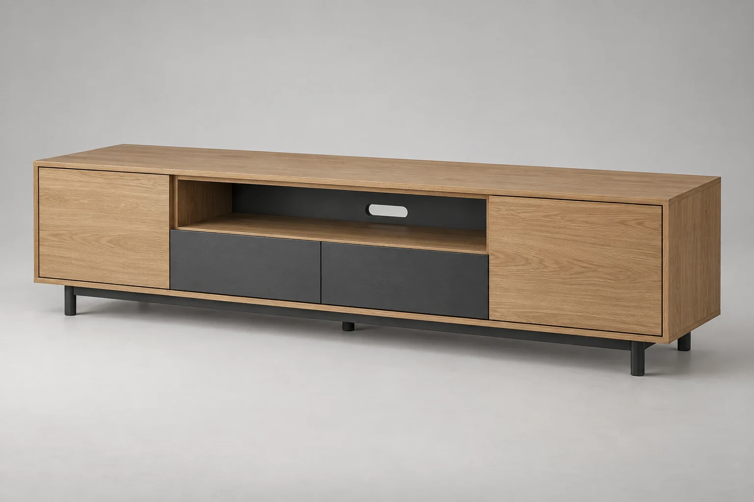 TV Console — Linear Oak — C5-HT-TV-001