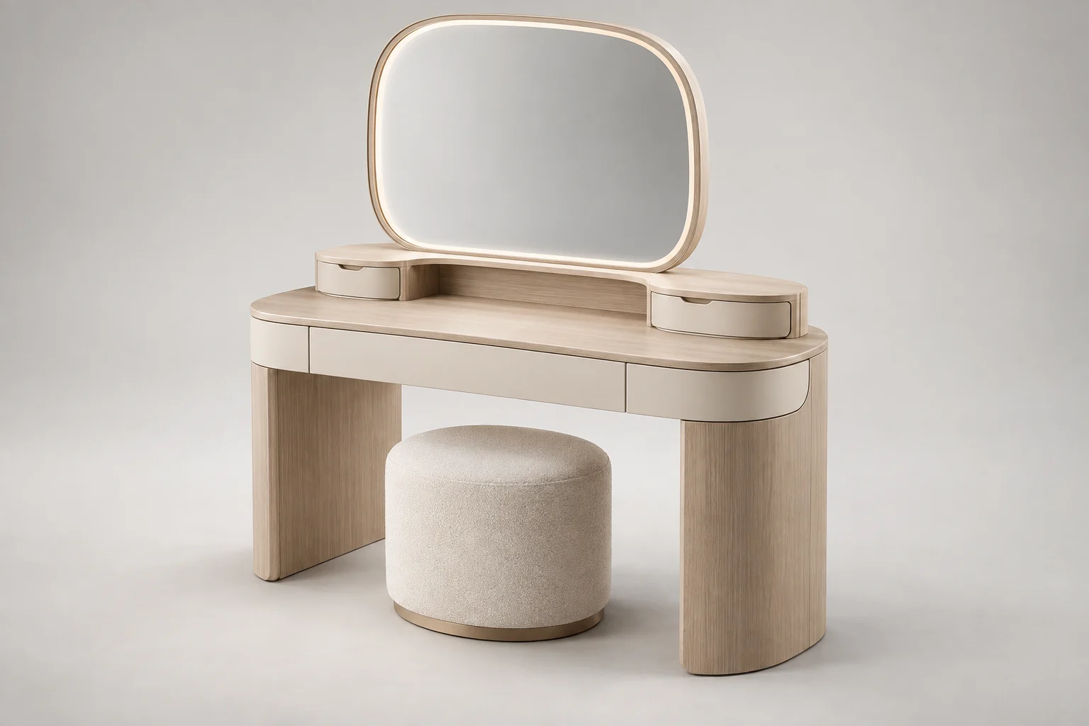 Vanity Console — Soft Radius — C5-HT-VC-002