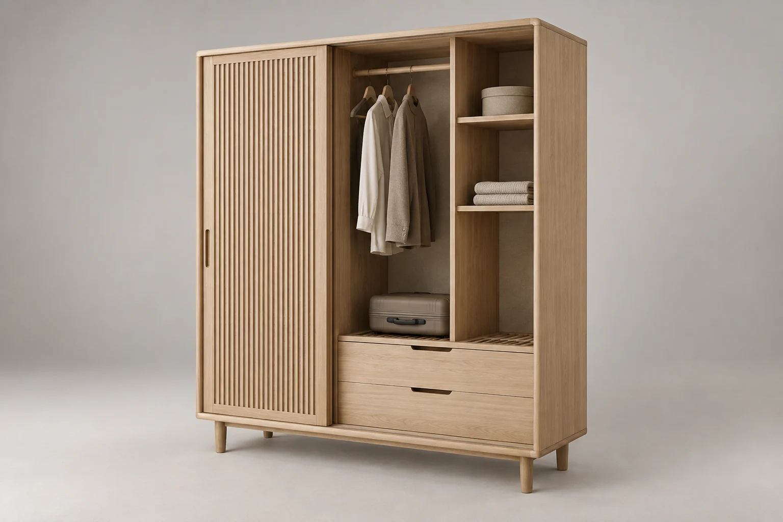 Wardrobe — Japandi — C5-HT-WD-006