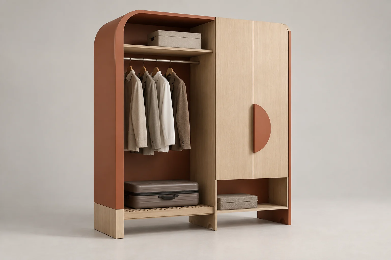 Wardrobe — Terracotta — C5-HT-WD-007