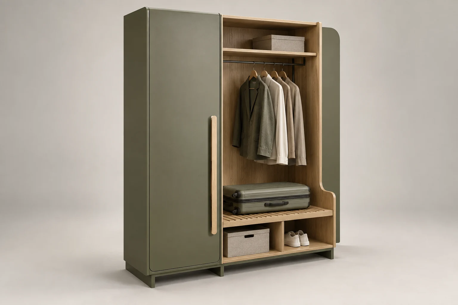 Wardrobe — Olive Modular — C5-HT-WD-008