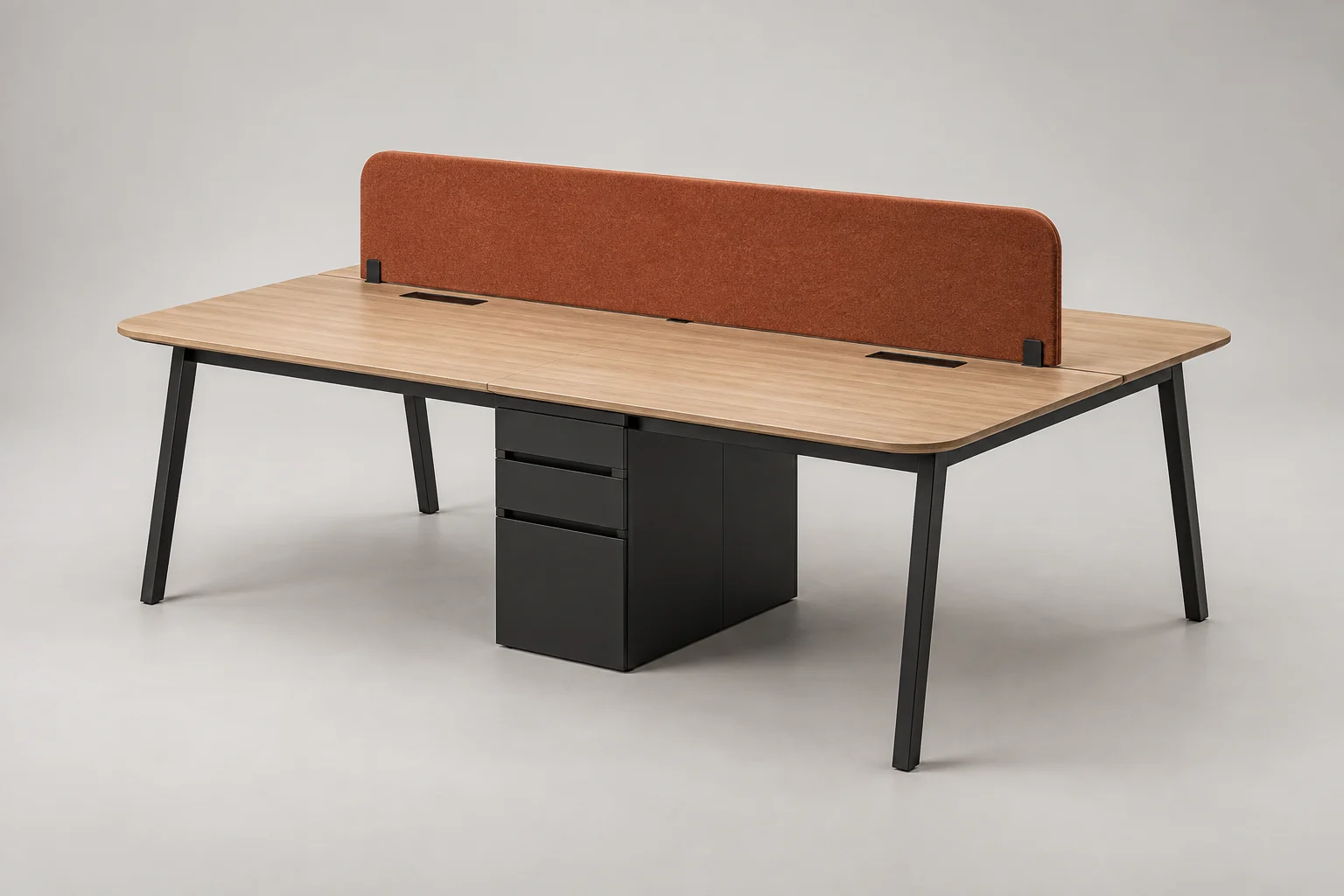 Two-Person Workstation — Two-Person Workstation 009 — C5-OF-WS2-009