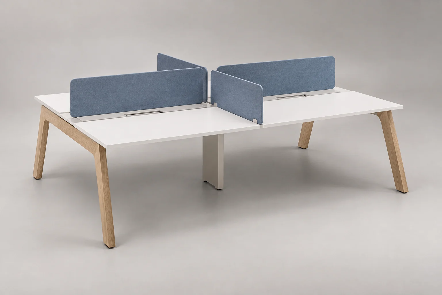 Four-Person Workstation — Four-Person Workstation 004 — C5-OF-WS4-004