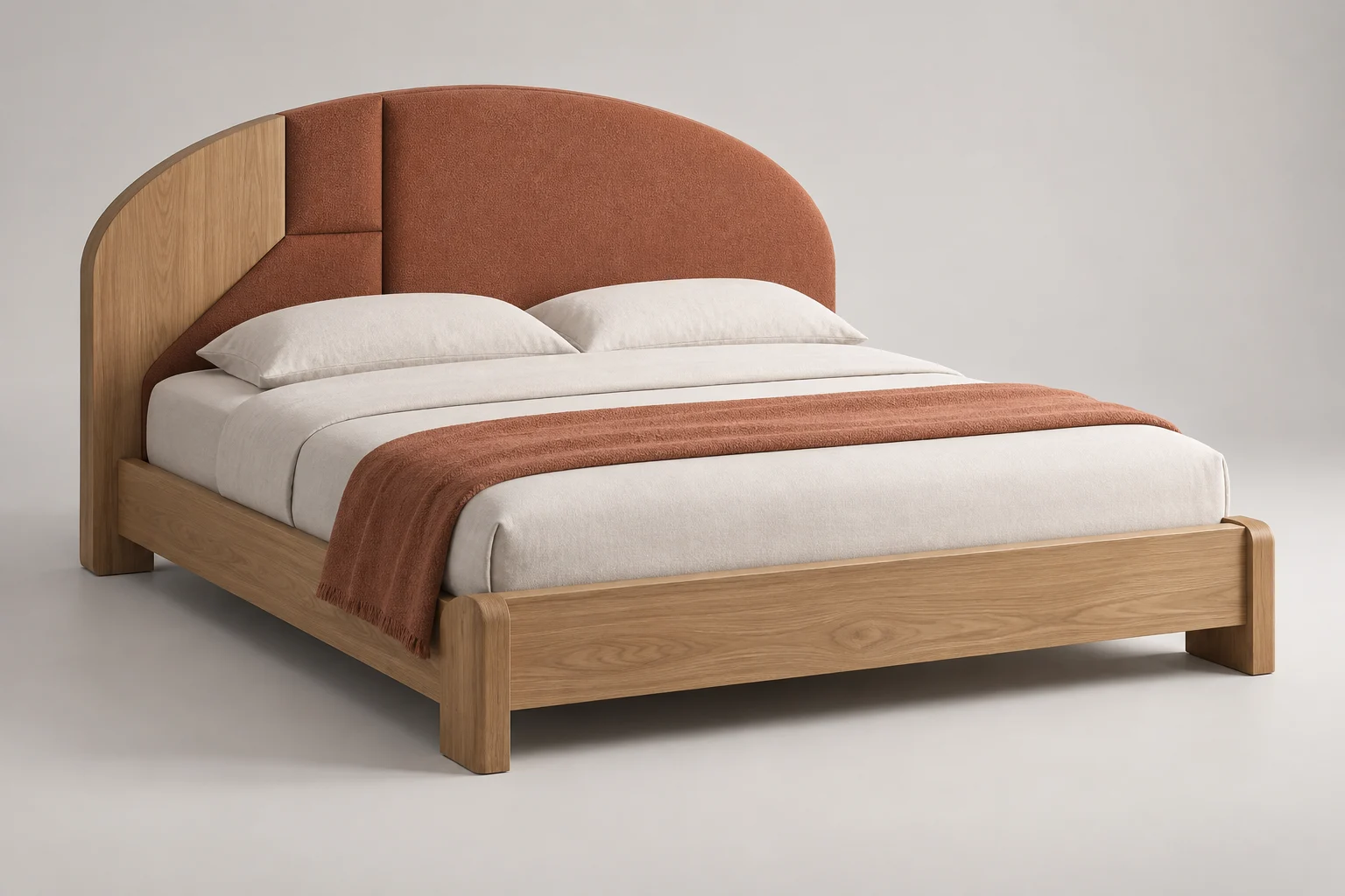 Bed — Terracotta — C5-RS-BR-BD-007