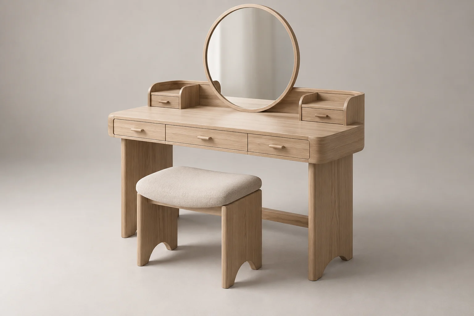 Dressing Table — Japandi — C5-RS-BR-DR-006