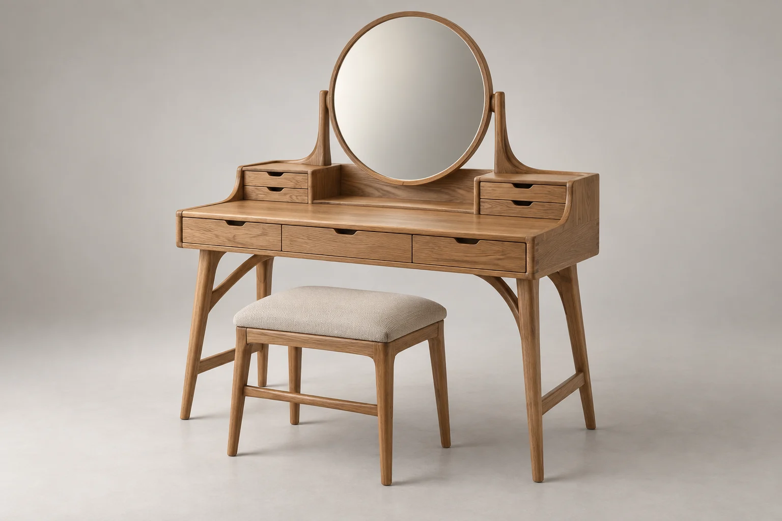Dressing Table — Timber Craft — C5-RS-BR-DR-010