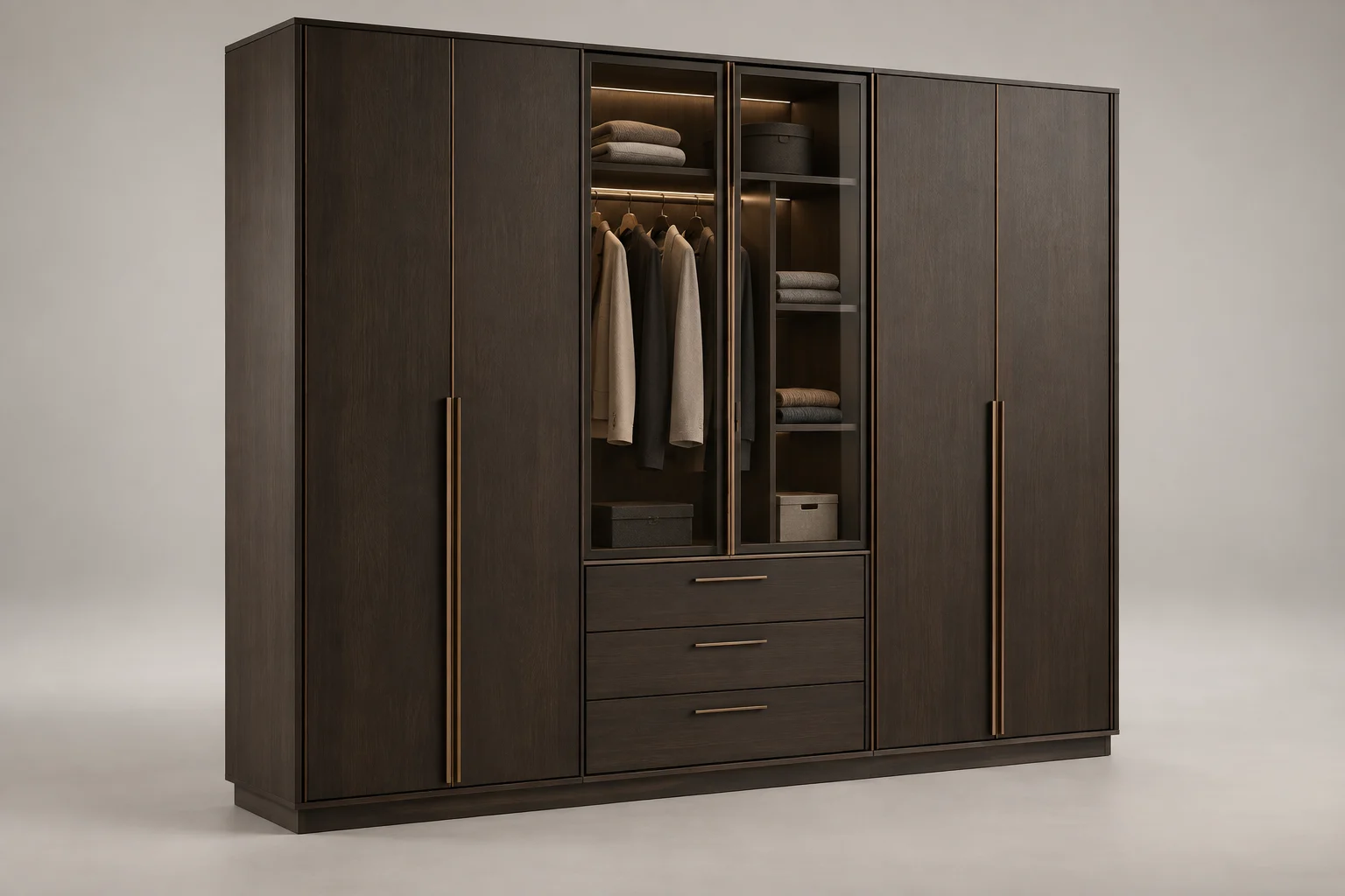Wardrobe — Dark Bronze — C5-RS-BR-WD-005