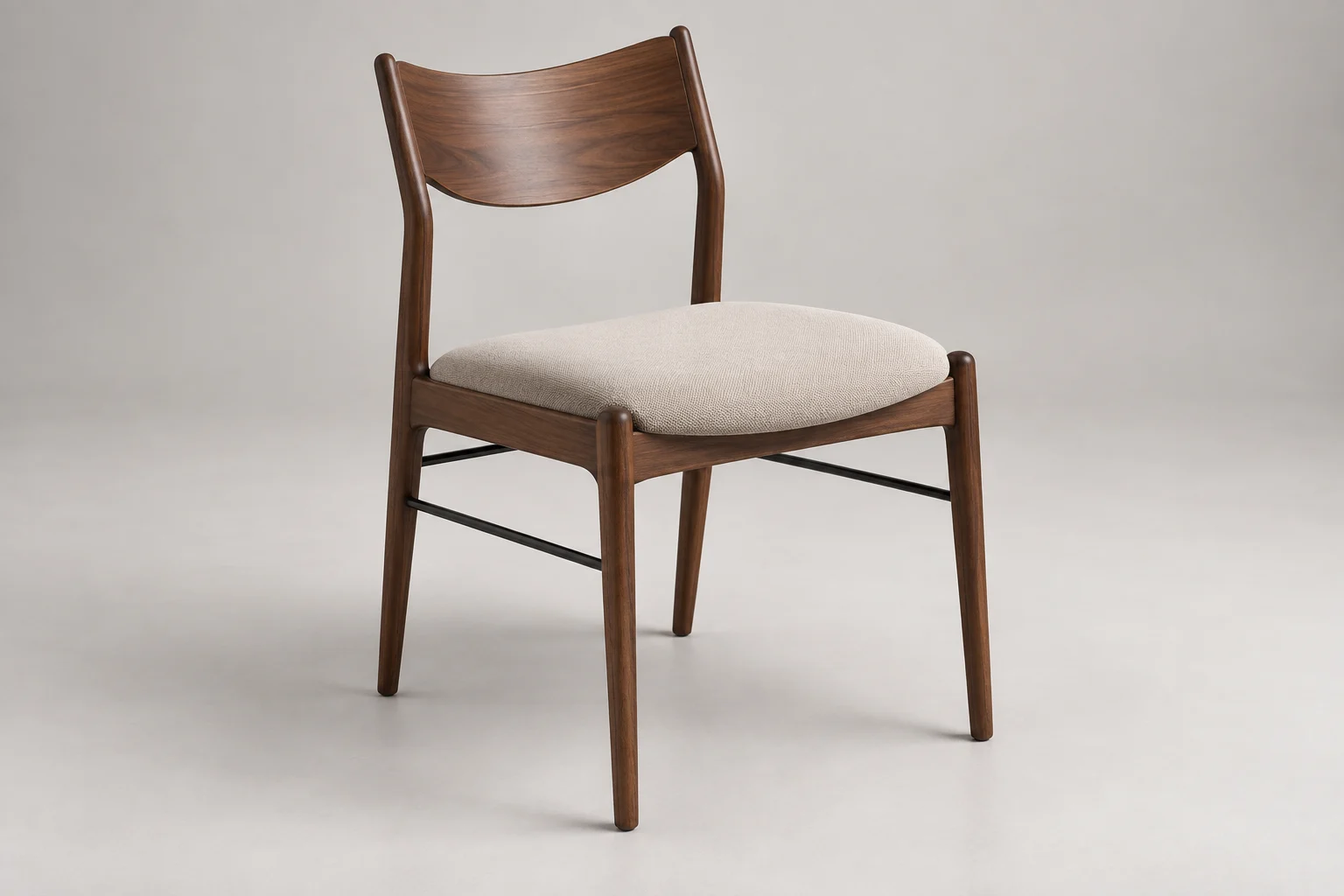 Dining Chair — Walnut Frame — C5-RS-DN-DC-003