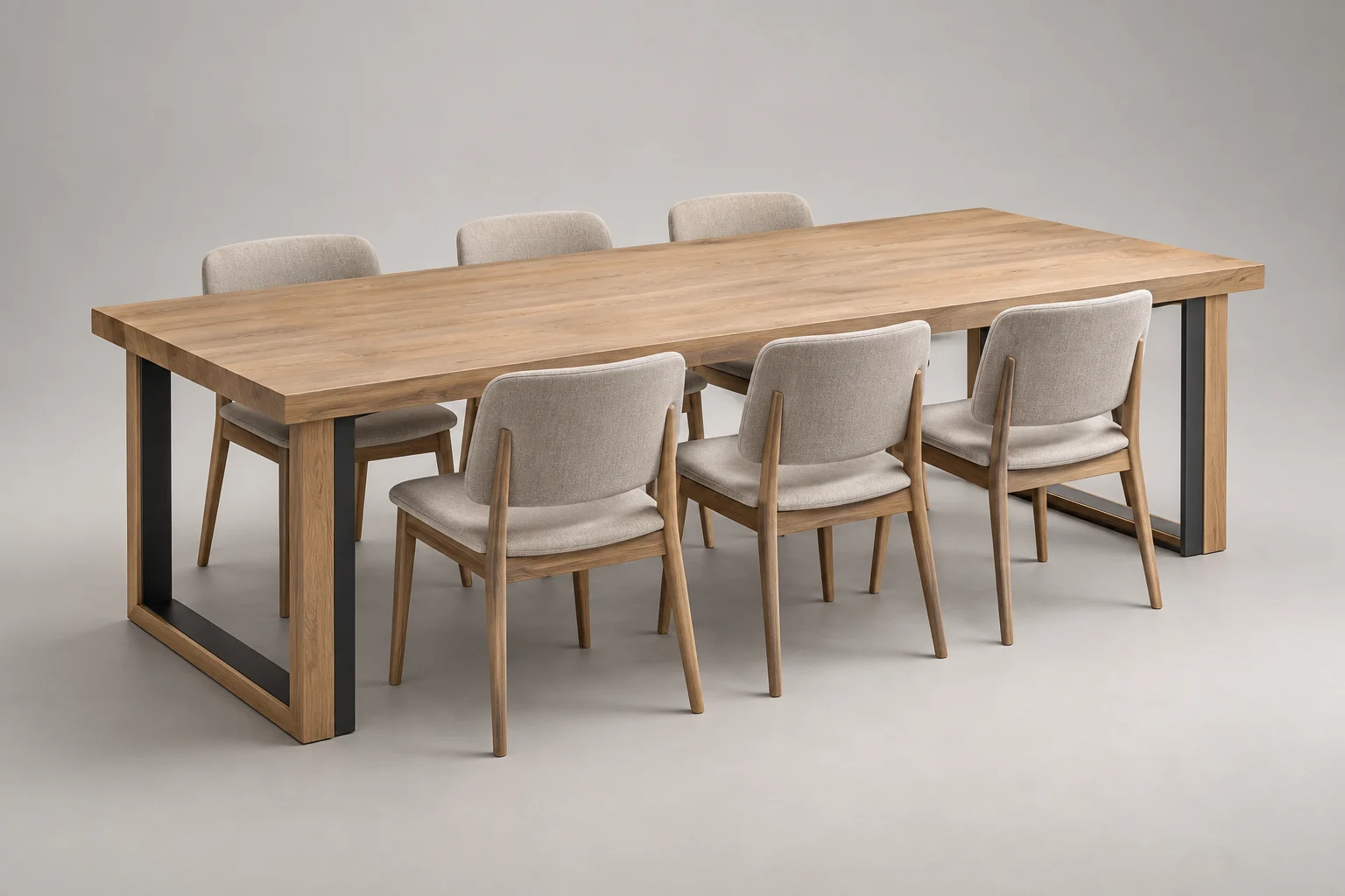 Dining Table — Linear Oak — C5-RS-DN-DT-001