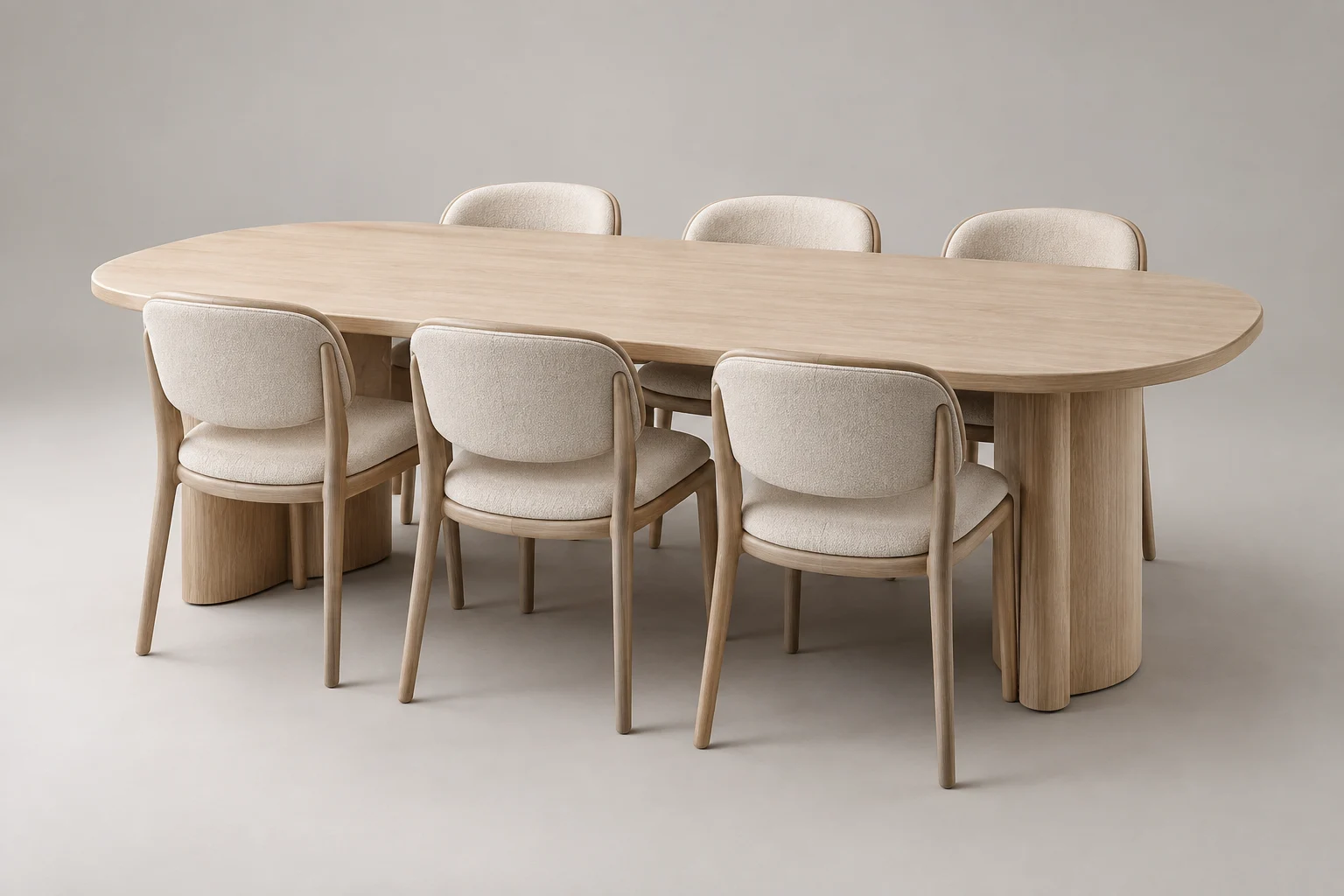 Dining Table — Soft Radius — C5-RS-DN-DT-002