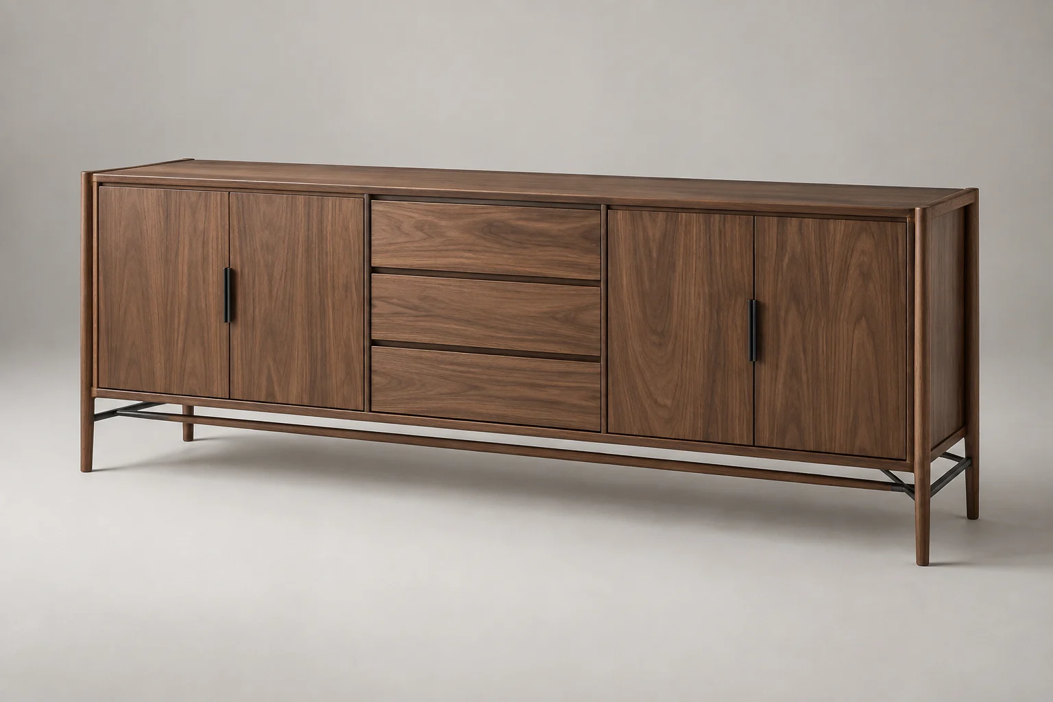 Sideboard — Walnut Frame — C5-RS-DN-SB-003