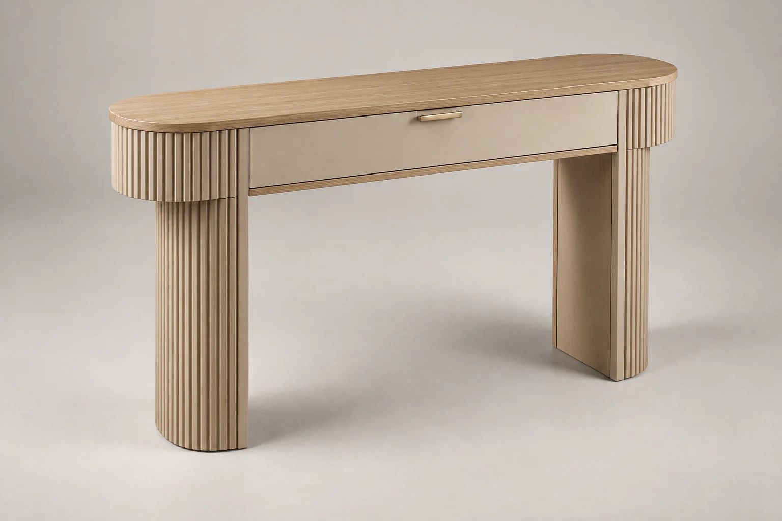Console — Fluted Sand — C5-RS-FY-CN-004