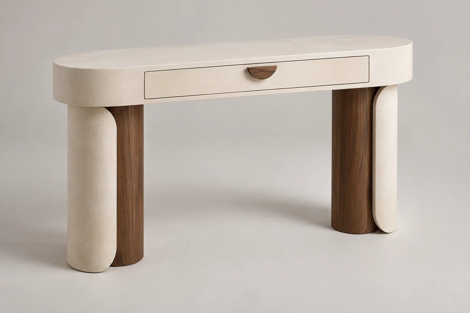 Console — Sculpted Cream — C5-RS-FY-CN-009