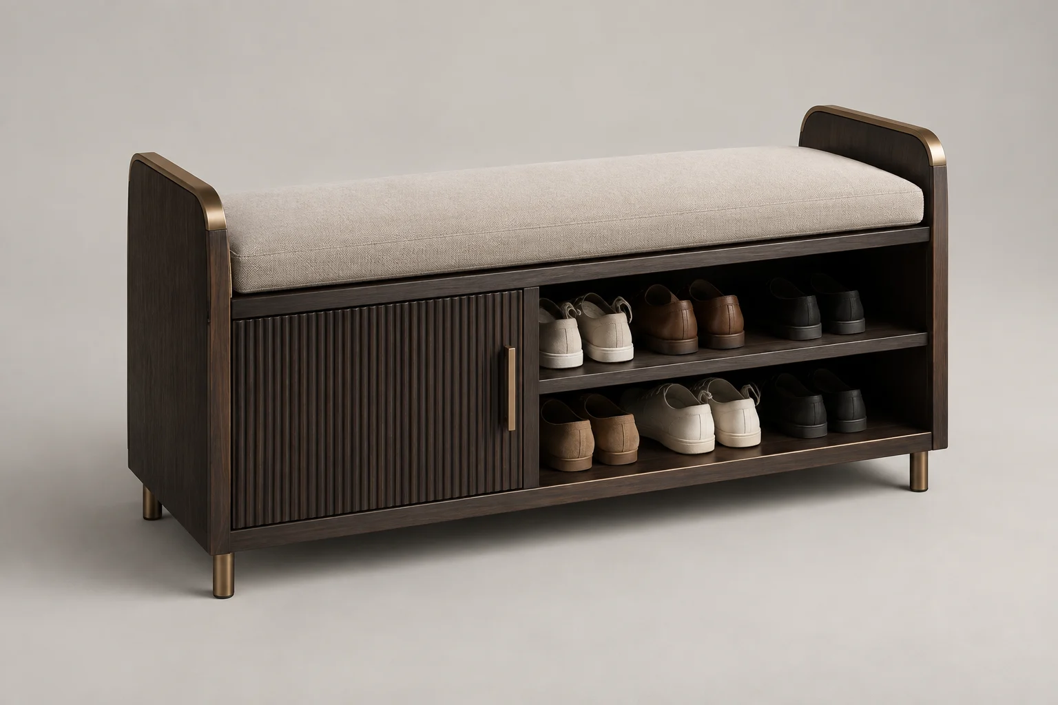 Entry Bench — Dark Bronze — C5-RS-FY-EB-005