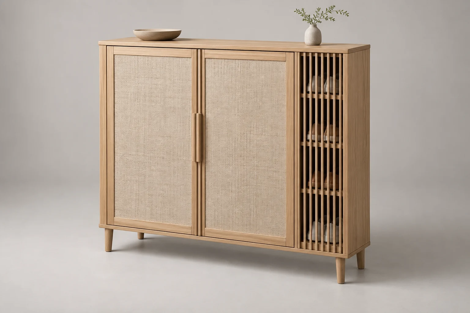 Shoe Cabinet — Japandi — C5-RS-FY-SC-006