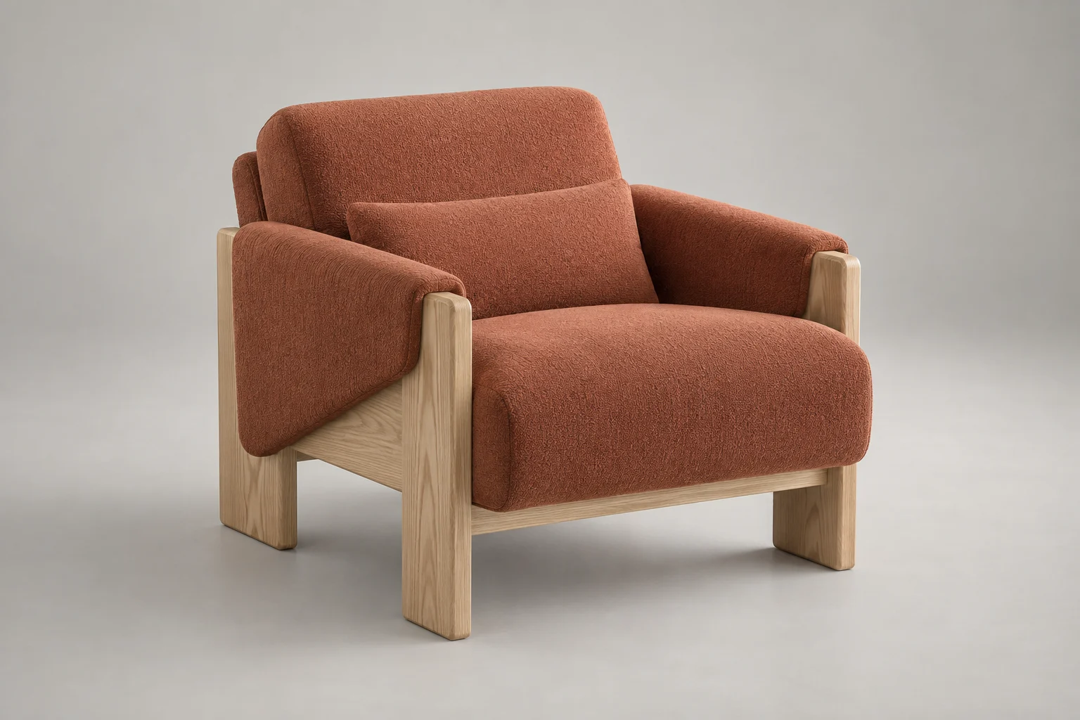 Accent Chair — Terracotta — C5-RS-LV-AC-007