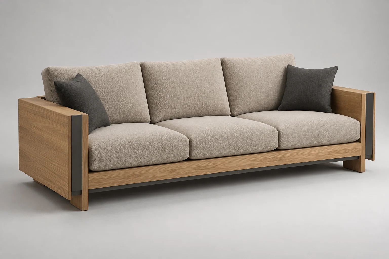 Sofa — Linear Oak — C5-RS-LV-SF-001