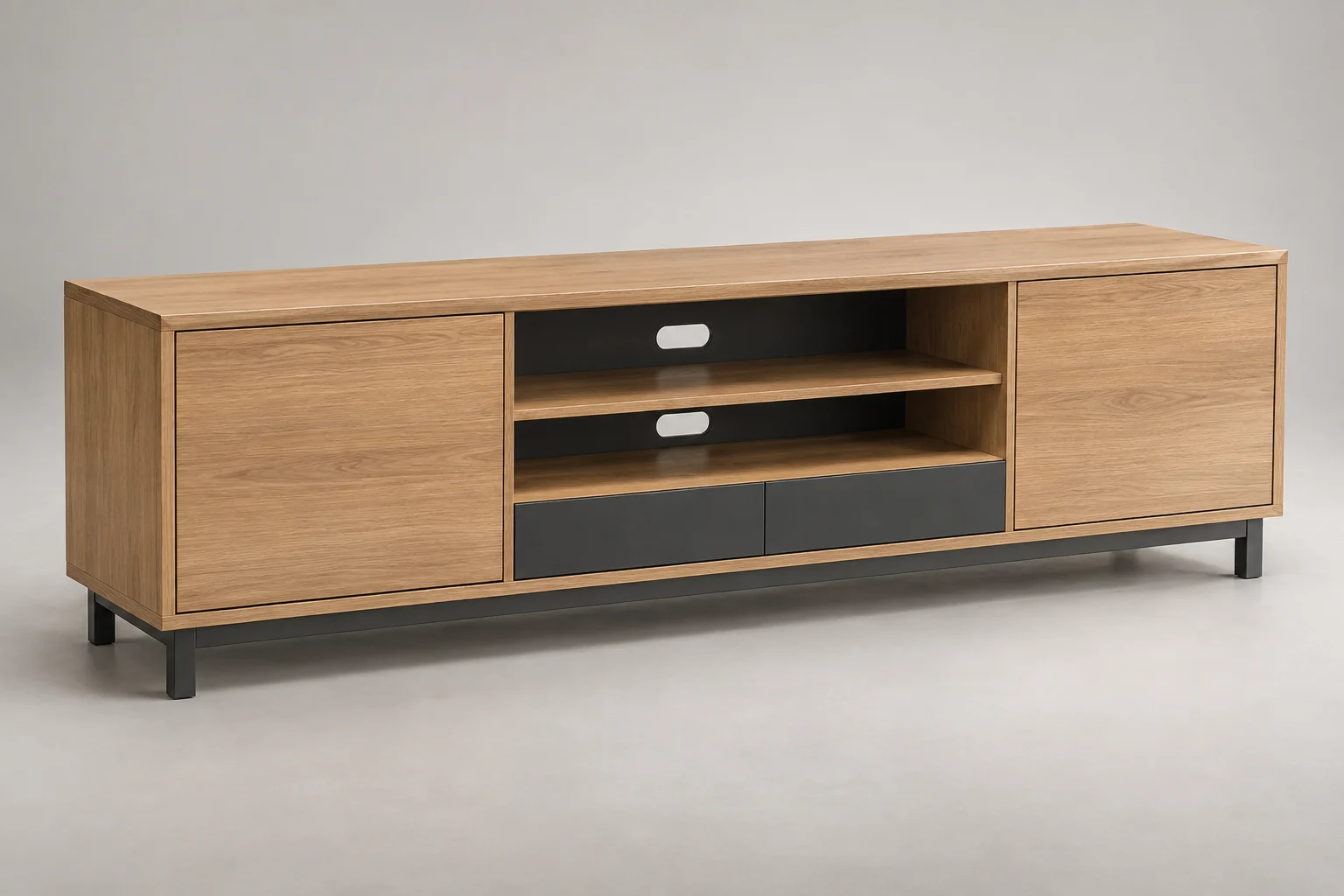 TV Console — Linear Oak — C5-RS-LV-TV-001