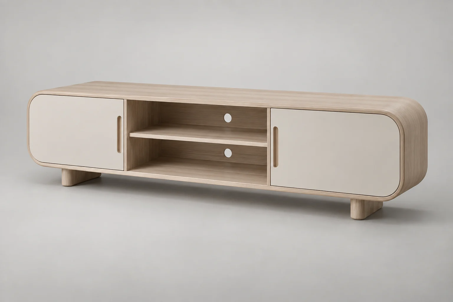 TV Console — Soft Radius — C5-RS-LV-TV-002