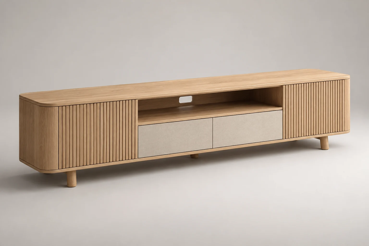TV Console — Japandi — C5-RS-LV-TV-006