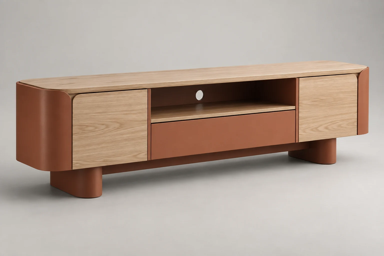 TV Console — Terracotta — C5-RS-LV-TV-007