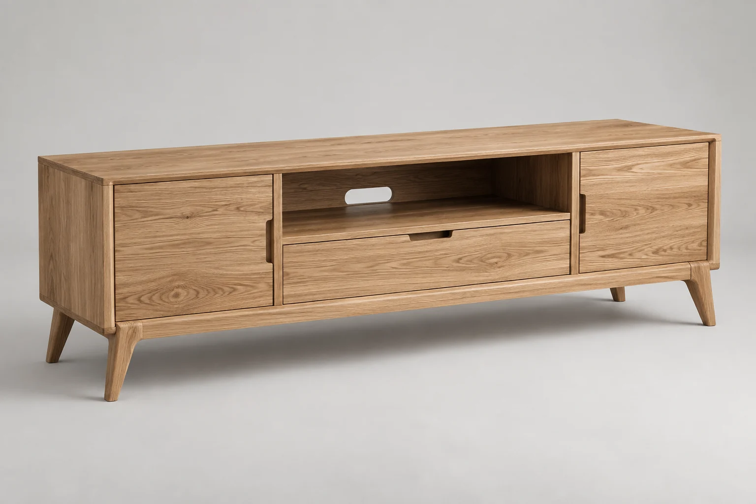 TV Console — Timber Craft — C5-RS-LV-TV-010
