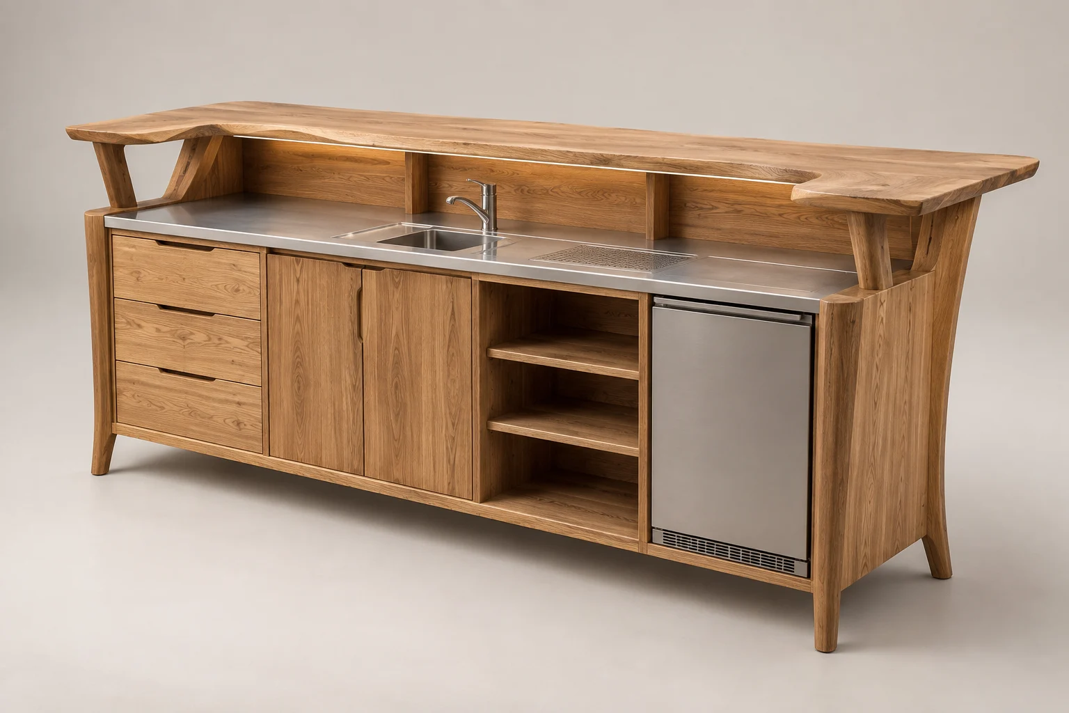 Bar Counter — Timber Craft — C5-RT-BC-010
