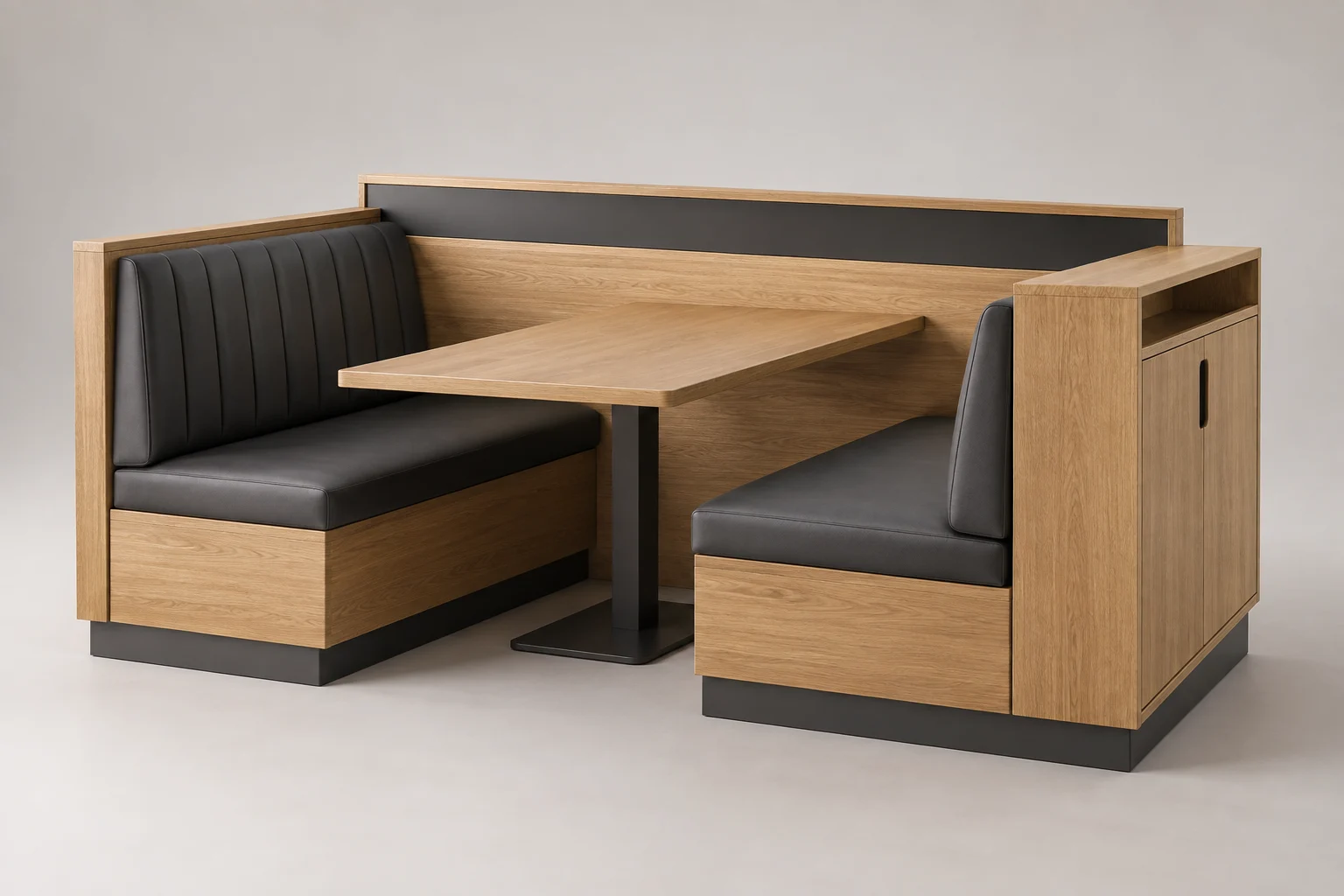 Banquette — Linear Oak — C5-RT-BQ-001