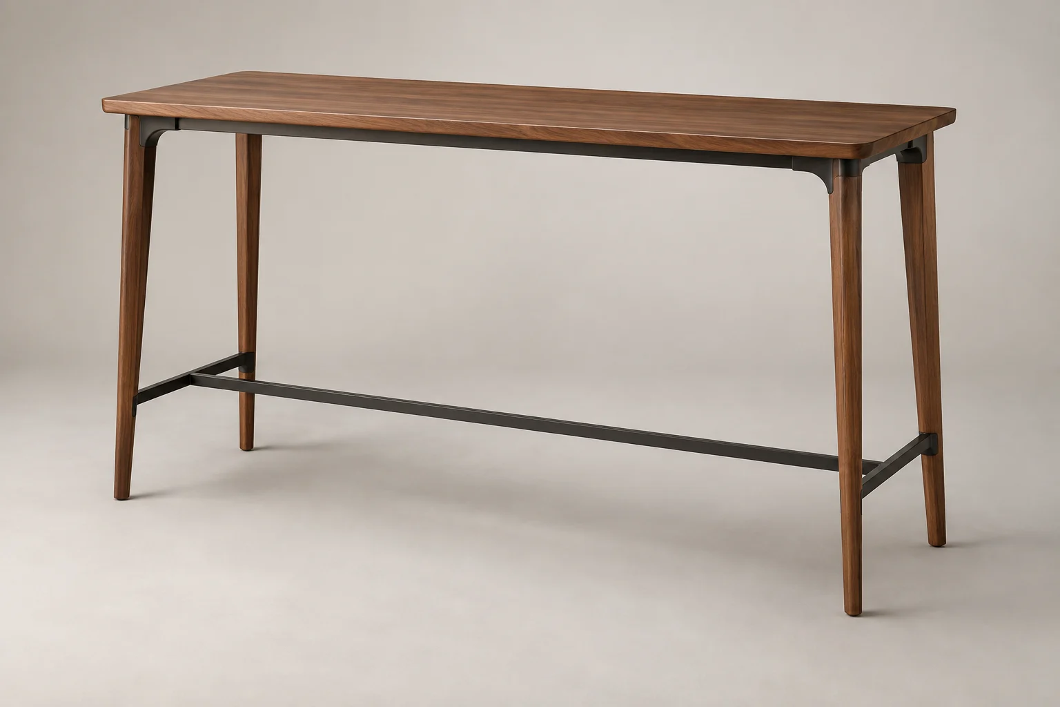 Bar Table — Walnut Frame — C5-RT-BT-003